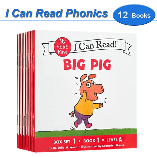 I Can Read Phonics 12 Books/Set My Very First Picture Books English