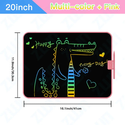 12/15/20Inch LCD Drawing Board Writing Tablet Digit Magic Blackboard