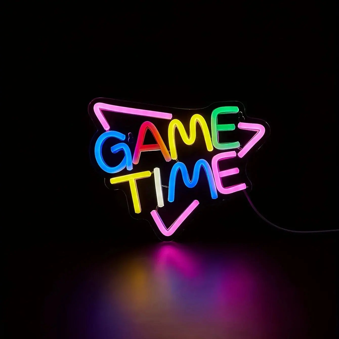 Gamepad Shaped LED Neon Sign for Gamer Room Decor, Gaming Neon Sign