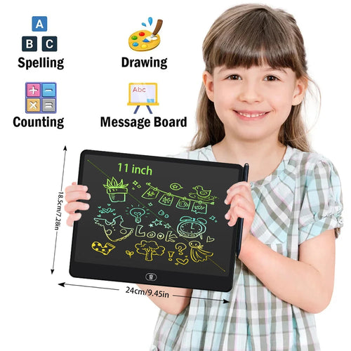 16/13/11 Inch LCD Writing Board Drawing tablet Kids Writing Painting