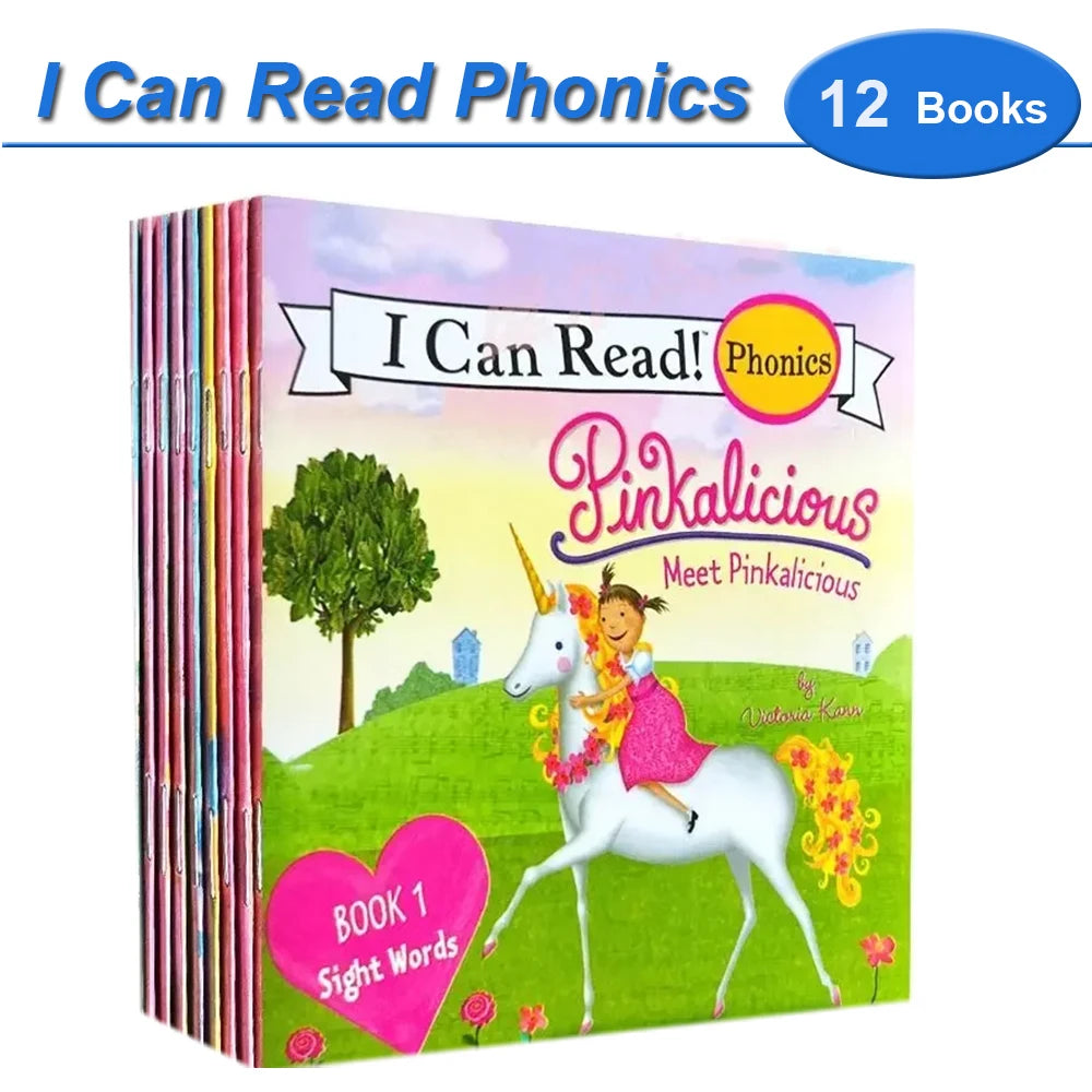 I Can Read Phonics 12 Books/Set My Very First Picture Books English