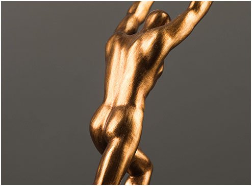 Strong Man Wine Holder