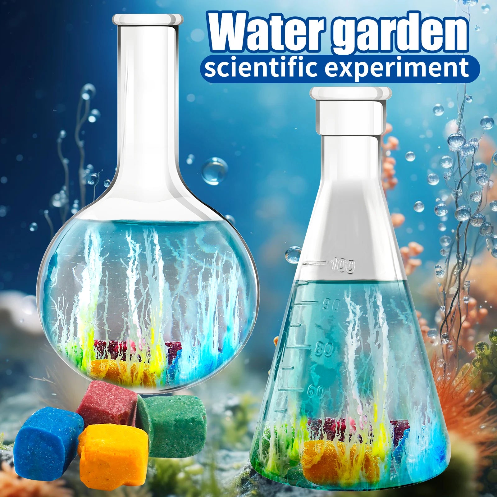DIY Water Magic Mini Growth Stones, Science Toys,