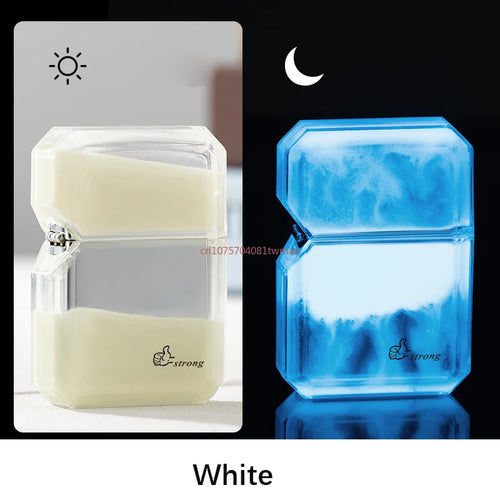 Unusual Quicksand Luminous Kerosene Lighter Inflatable Lighter