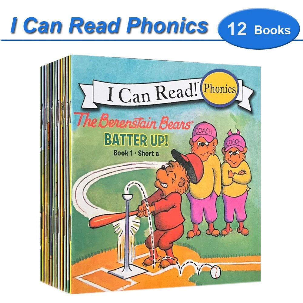 I Can Read Phonics 12 Books/Set My Very First Picture Books English