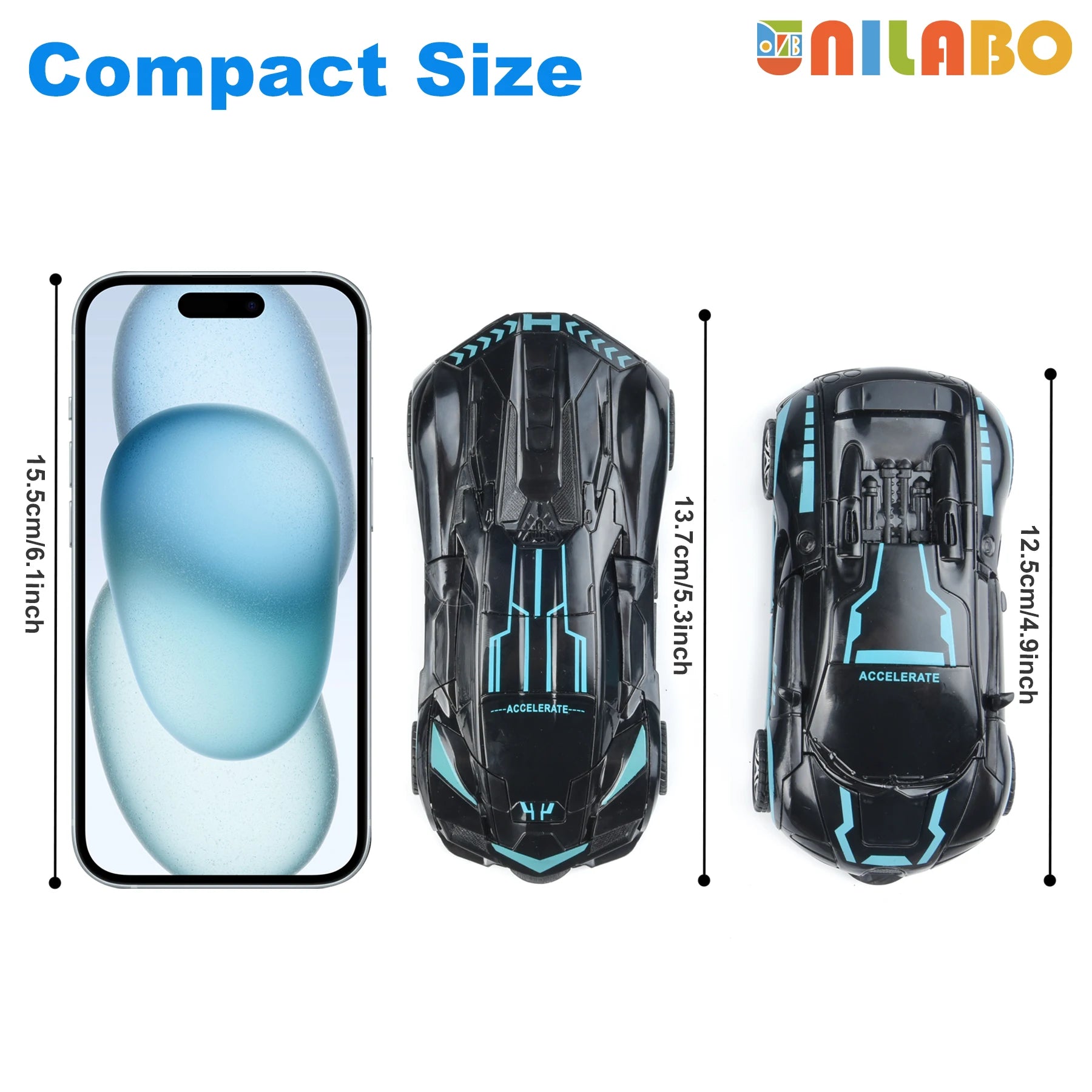 Transformable Robot Sports Car Toys, No Batteries, Educational Kids