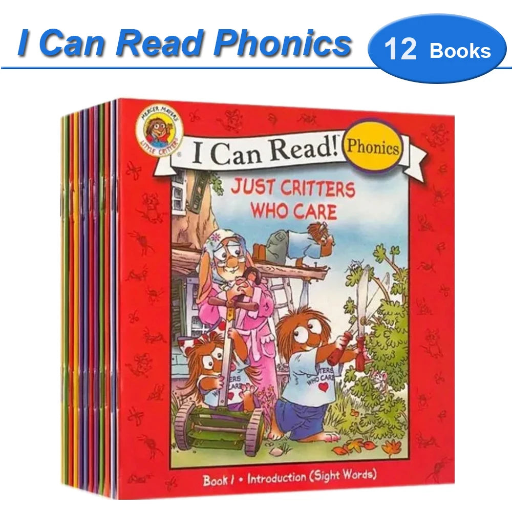 I Can Read Phonics 12 Books/Set My Very First Picture Books English