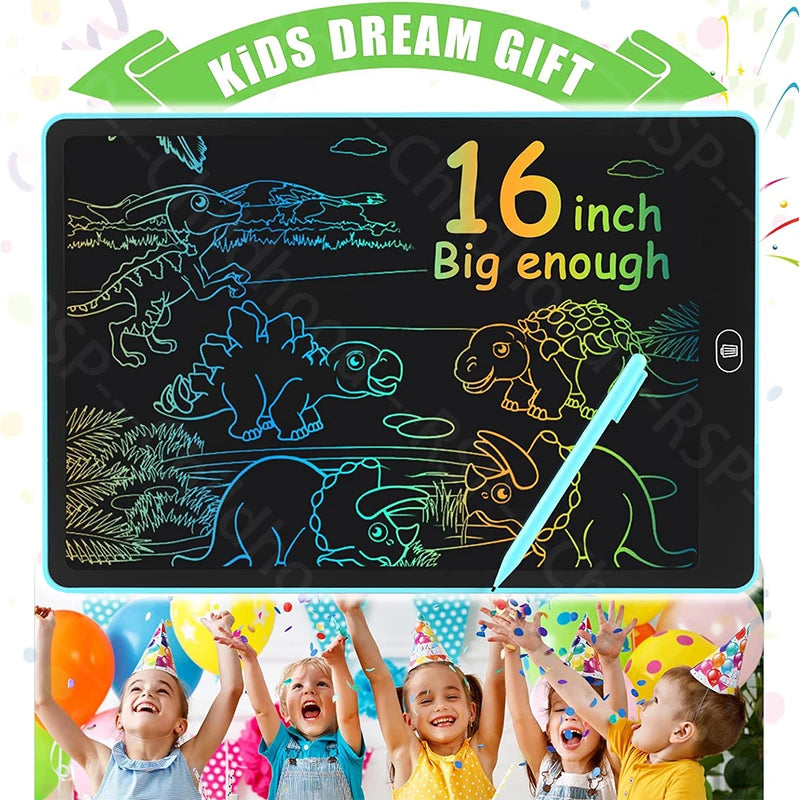 16 Inch Big LCD Drawing Board Writing Tablet Digit Magic Blackboard