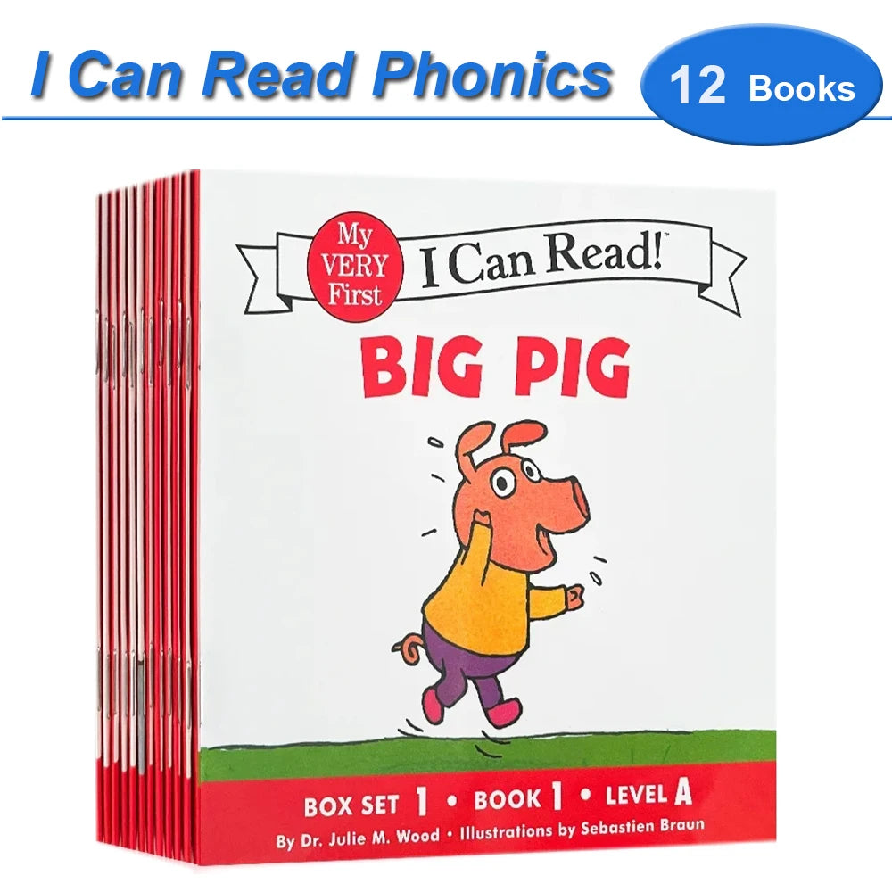 I Can Read Phonics 12 Books/Set My Very First Picture Books English