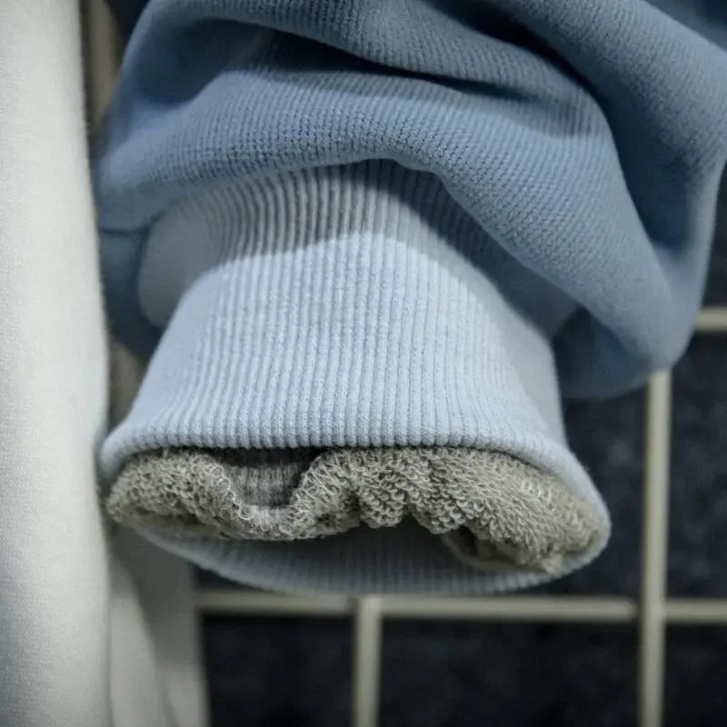 Japanese Style Spring Autumn Men Hoodie Hooded Cute Cat Print