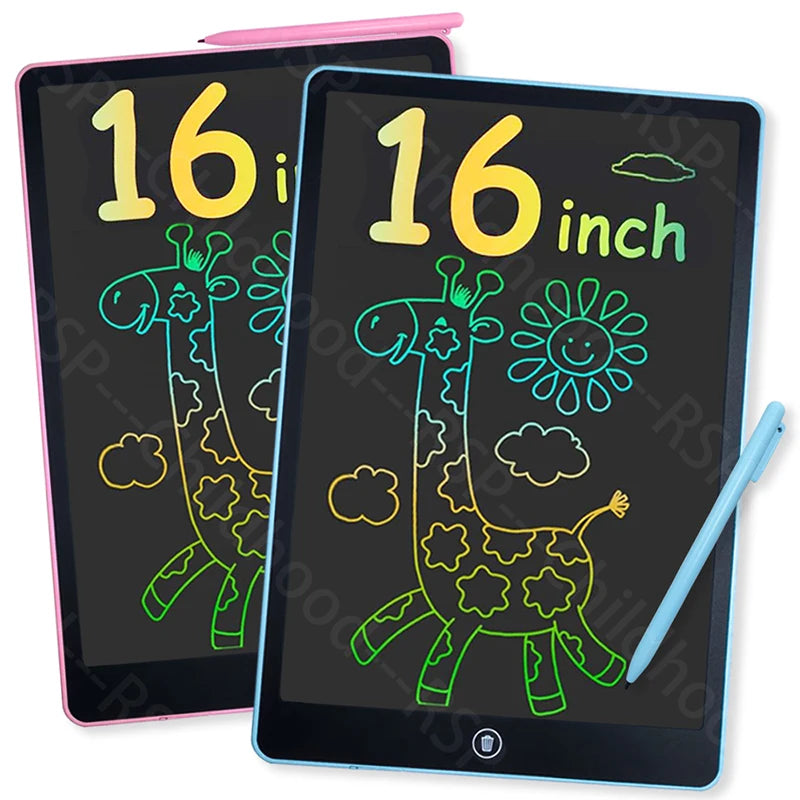 16 Inch Big LCD Drawing Board Writing Tablet Digit Magic Blackboard
