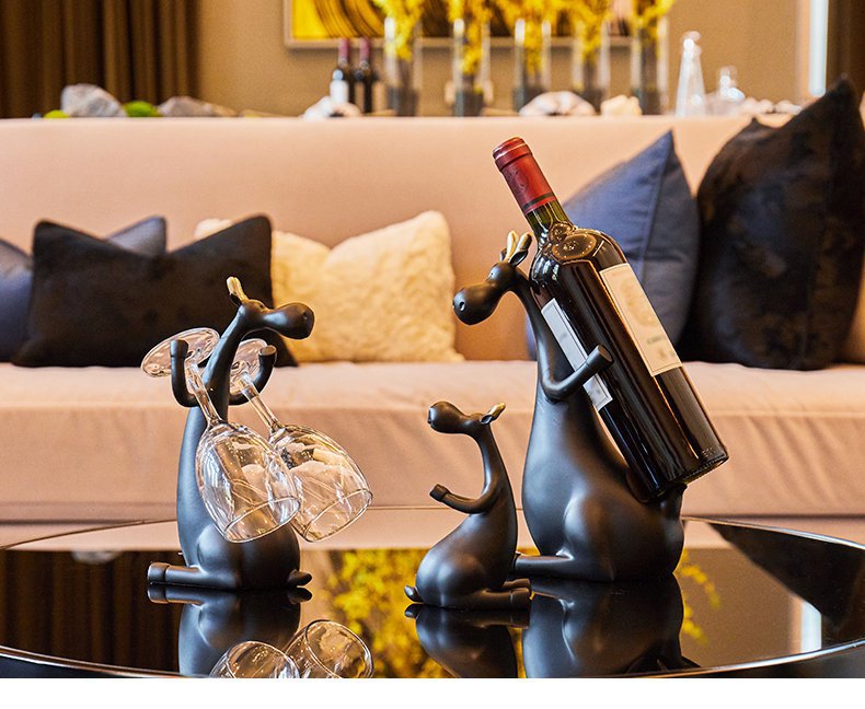 Lovely Deer Wine Rack