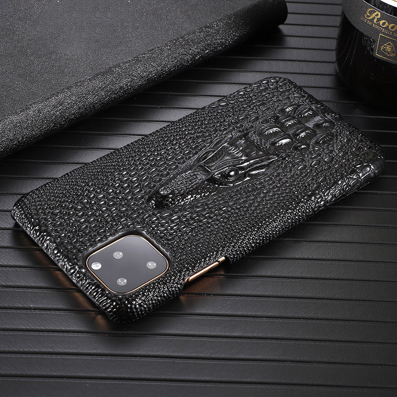 3D Crocodile Leather iPhone Case